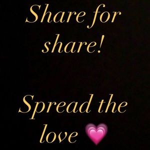 Will share your items if you share mine!